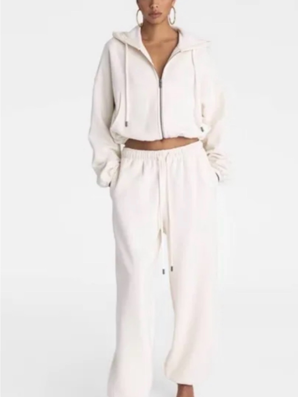 KKB target Cozy sweat SET— Cream size small